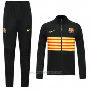 Chandal de Chaqueta del Barcelona 2019-2020 Amarillo y Negro