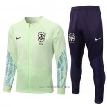 Chandal de Chaqueta del Brasil 2022-2023 Verde