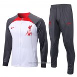 Chandal de Chaqueta del Liverpool 2022-2023 Blanco