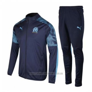 Chandal de Chaqueta del Olympique Marsella 2019-2020 Azul