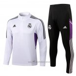 Chandal de Sudadera del Real Madrid 2022-2023 Blanco