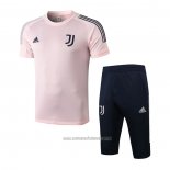 Chandal del Juventus Manga Corta 2020-2021 Rosa