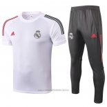 Chandal del Real Madrid Manga Corta 2020-2021 Blanco