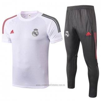 Chandal del Real Madrid Manga Corta 2020-2021 Blanco