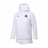 Chaqueta de Invierno del Olympique Marsella 2020-2021 Blanco