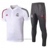 Conjunto Polo Real Madrid 2020-2021 Blanco