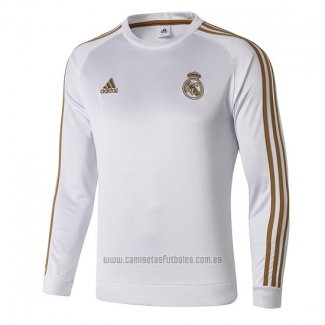 Sudadera del Real Madrid 2019-2020 Blanco y Oro