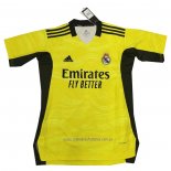 Tailandia Camiseta del Real Madrid Portero 2021-2022 Amarillo