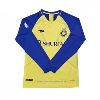 Camiseta del Al Nassr 1ª Equipacion Manga Larga 2022-2023