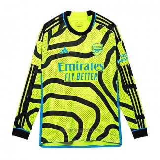 Camiseta del Arsenal 2ª Equipacion Manga Larga 2023-2024