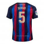 Camiseta del Barcelona Jugador Sergio 1ª Equipacion 2022-2023