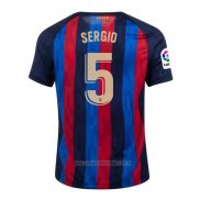 Camiseta del Barcelona Jugador Sergio 1ª Equipacion 2022-2023