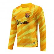 Camiseta del Barcelona Portero Manga Larga 2023-2024 Amarillo