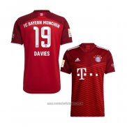 Camiseta del Bayern Munich Jugador Davies 1ª Equipacion 2021-2022