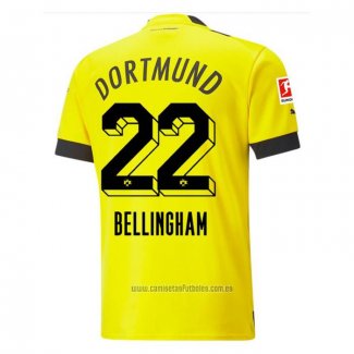 Camiseta del Borussia Dortmund Jugador Bellingham 1ª Equipacion 2022-2023