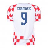 Camiseta del Croacia Jugador Kramaric 1ª Equipacion 2022