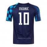 Camiseta del Croacia Jugador Modric 2ª Equipacion 2022