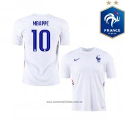 Camiseta del Francia Jugador Mbappe 2ª Equipacion 2020-2021