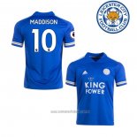 Camiseta del Leicester City Jugador Maddison 1ª Equipacion 2020-2021