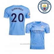 Camiseta del Manchester City Jugador Bernardo 1ª Equipacion 2020-2021
