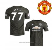 Camiseta del Manchester United Jugador Heath 2ª Equipacion 2020-2021