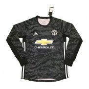 Camiseta del Manchester United Portero Manga Larga 2019-2020 Negro