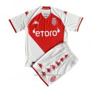 Camiseta del Monaco 1ª Equipacion Nino 2022-2023