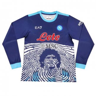 Camiseta del Napoli Maradona Special Manga Larga 2021-2022