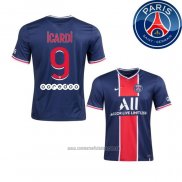 Camiseta del Paris Saint-Germain Jugador Icardi 1ª Equipacion 2020-2021