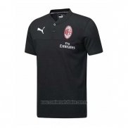 Camiseta Polo del AC Milan 2019-2020 Negro