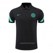 Camiseta Polo del Inter Milan 2022-2023 Negro