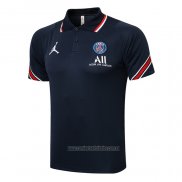 Camiseta Polo del Paris Saint-Germain 2021-2022 Azul