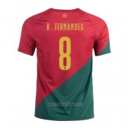 Camiseta del Portugal Jugador B.Fernandes 1ª Equipacion 2022