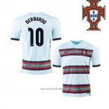 Camiseta del Portugal Jugador Bernardo 2ª Equipacion 2020-2021