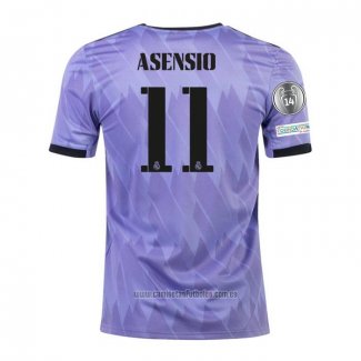 Camiseta del Real Madrid Jugador Asensio 2ª Equipacion 2022-2023