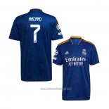 Camiseta del Real Madrid Jugador Hazard 2ª Equipacion 2021-2022