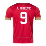 Camiseta del Serbia Jugador A.Mitrovic 1ª Equipacion 2022