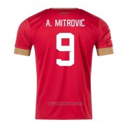 Camiseta del Serbia Jugador A.Mitrovic 1ª Equipacion 2022