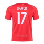 Camiseta del Suiza Jugador Okafor 1ª Equipacion 2022