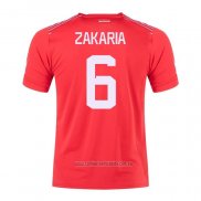 Camiseta del Suiza Jugador Zakaria 1ª Equipacion 2022