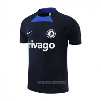 Camiseta de Entrenamiento Chelsea 2022-2023 Negro