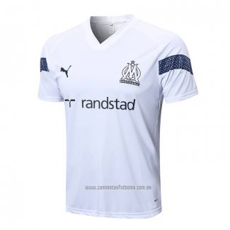 Camiseta de Entrenamiento Olympique Marsella 2022-2023 Blanco