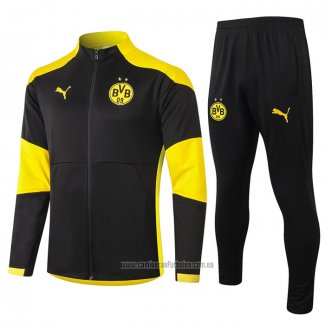 Chandal de Chaqueta del Borussia Dortmund 2020-2021 Negro