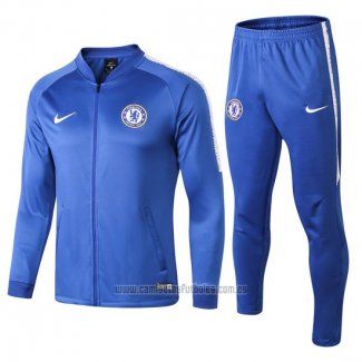 Chandal de Chaqueta del Chelsea Nino 202018-2019 Azul