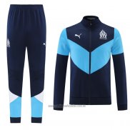 Chandal de Chaqueta del Olympique Marsella 2021-2022 Azul