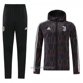 Chandal de Rompevientos del Juventus 2021-2022 Negro