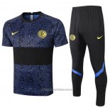 Chandal del Inter Milan Manga Corta 2020-2021 Azul y Negro