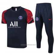 Chandal del Paris Saint-Germain Manga Corta 2020-2021 Azul