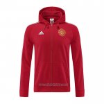 Chaqueta con Capucha del Manchester United 2022-2023 Rojo