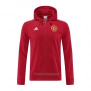 Chaqueta con Capucha del Manchester United 2022-2023 Rojo